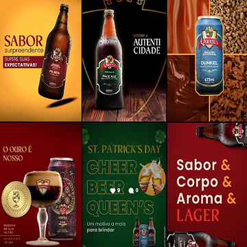 Campanhas para cervejas Queen's