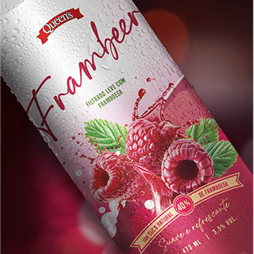 Embalagem Queen's Framboesa